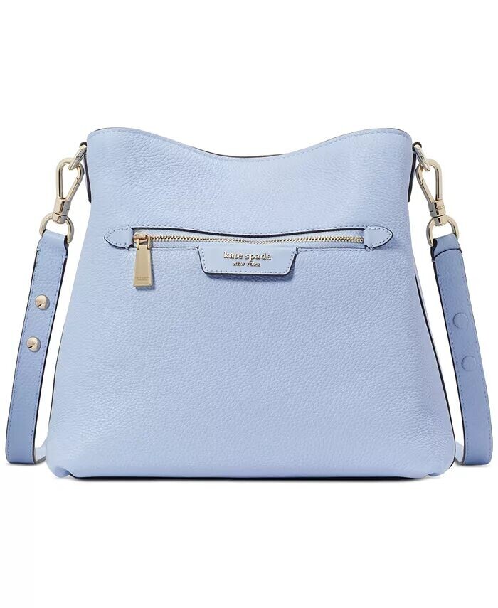 

Маленькая сумка на плечо Hudson из шагреневой кожи Kate Spade New York, коричневый