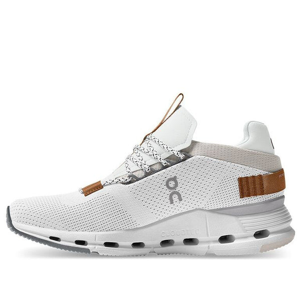 Кроссовки (WMNS) On Running Cloudnova 'White Pearl Brown', белый