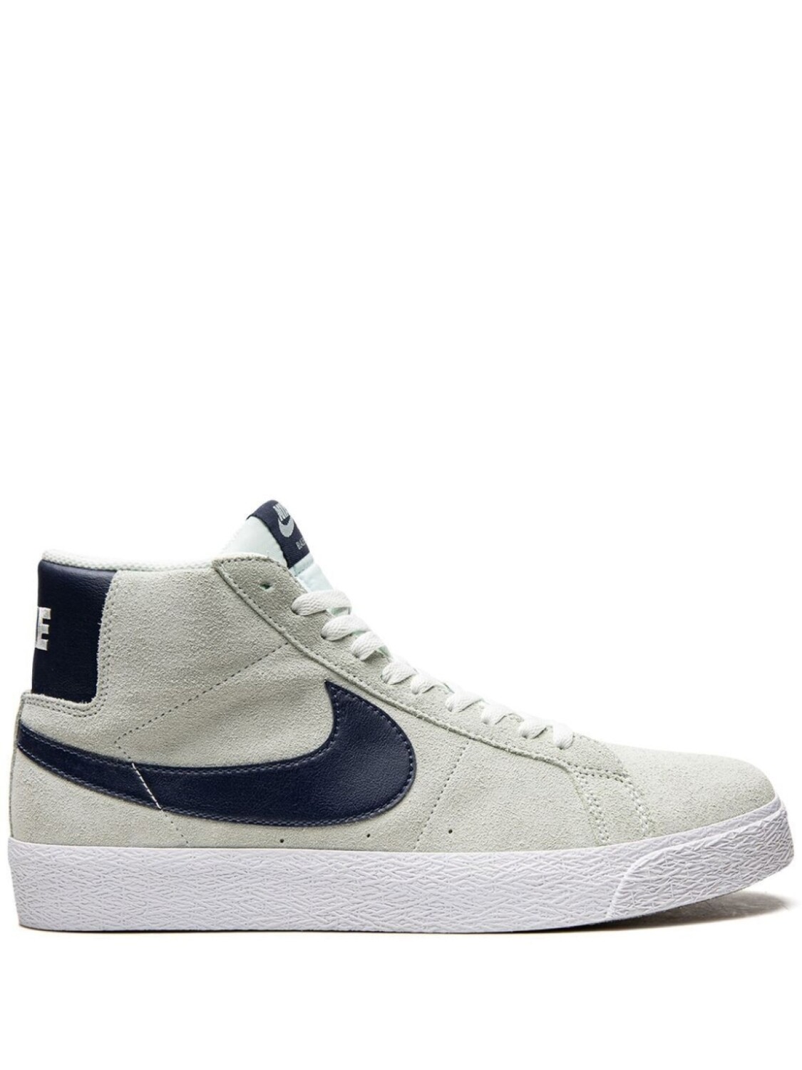 

Кроссовки Nike SB Zoom Blazer Mid, серый/темно-синий