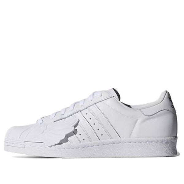 

Кроссовки x джереми скотт суперзвезда крылья Adidas, белый