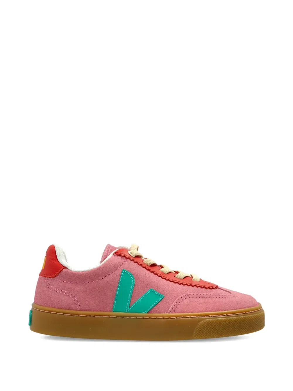 Кроссовки Volley из коллаборации с Jelly Mallow Veja Kids, розовый — фото 2