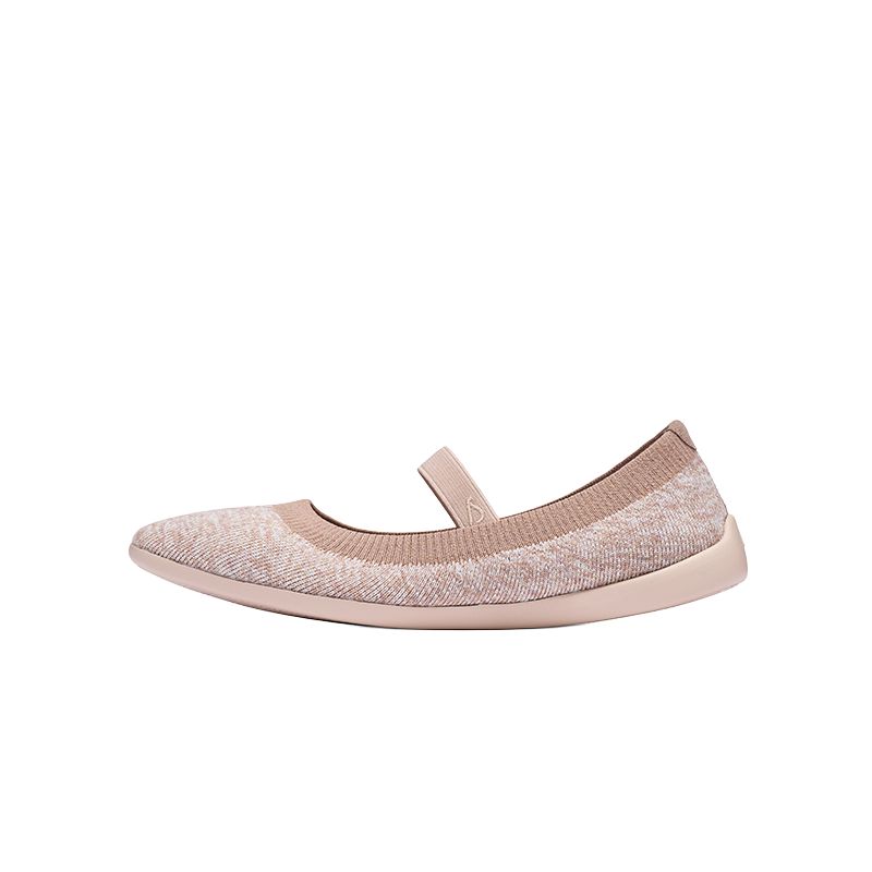 Allbirds Туфли Мэри Джейн на плоской подошве, женские, пыльно-розовые