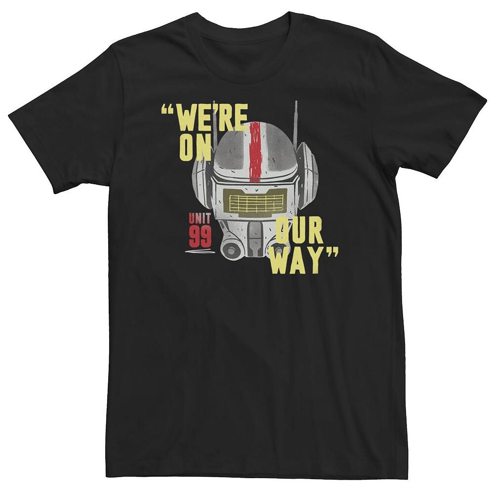 

Футболка Big & Tall Star Wars: The Bad Batch Unit 99 We’re On Our Way, черный