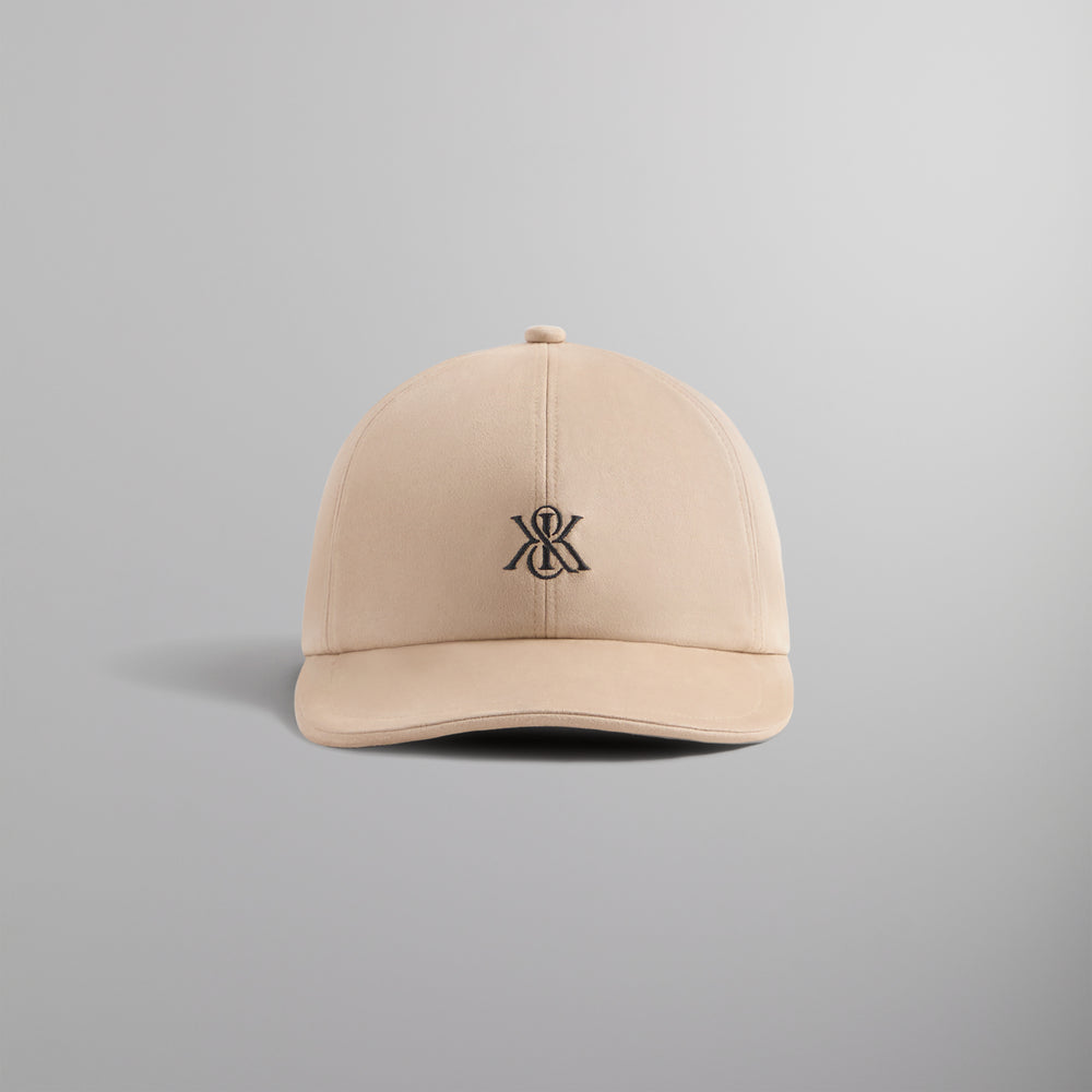 

Бейсболка Kith Suede Leggero Cap, цвет Veil