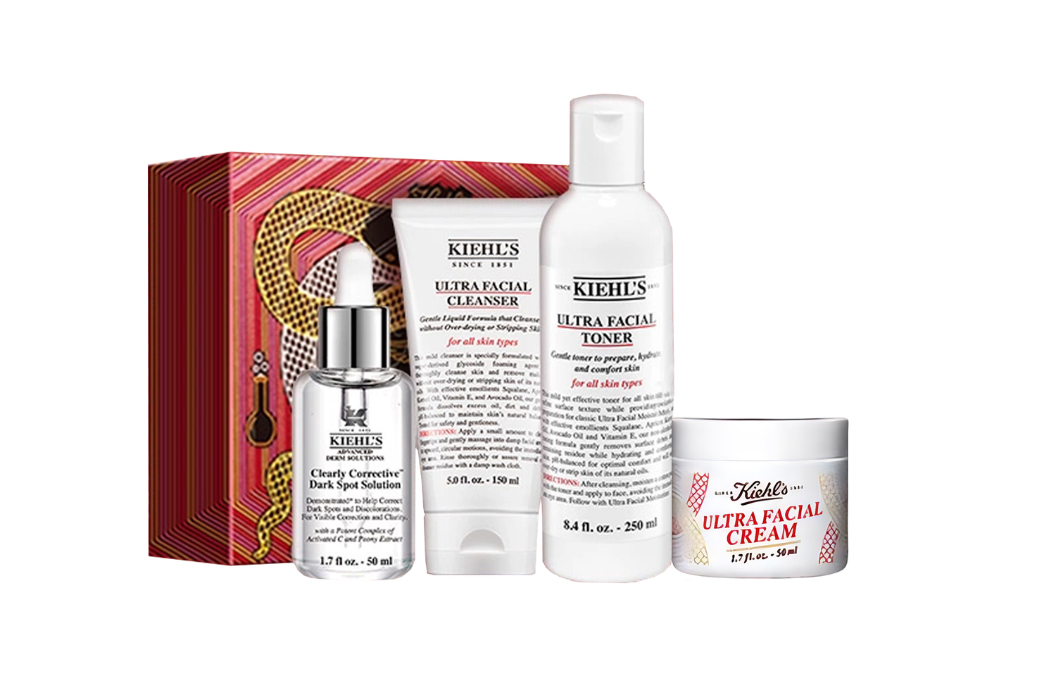 

Наборы для ухода за кожей Unisex Kiehl's, 4-Piece Set