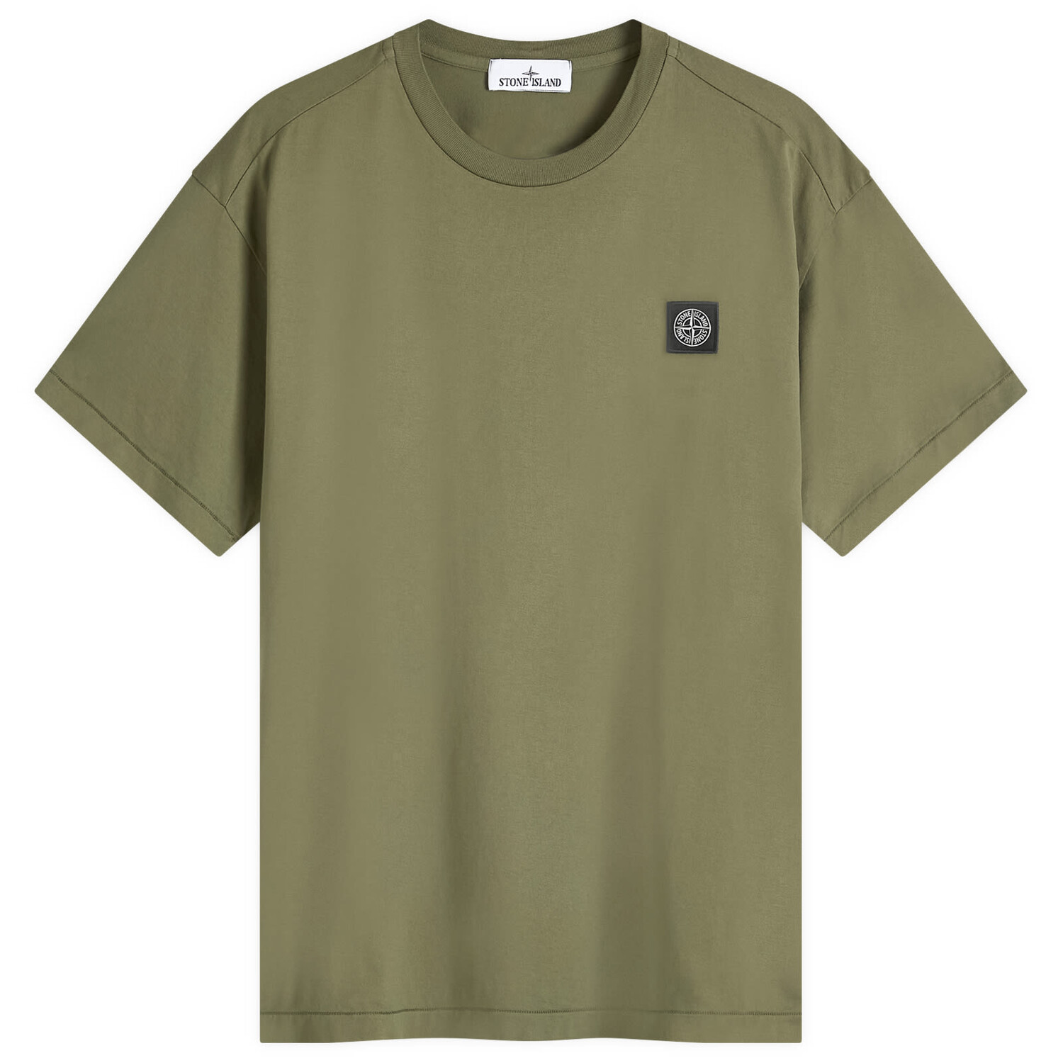 

Футболка Stone Island Patch T-Shirt, цвет Musk