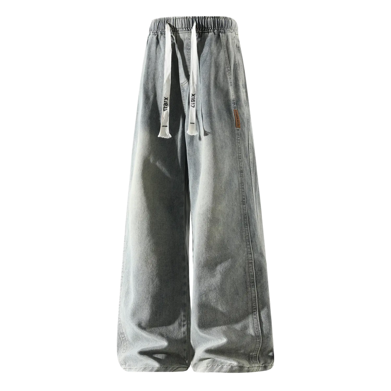 

Повседневные брюки Unisex утепленные широкие X1617, желтый mud pants