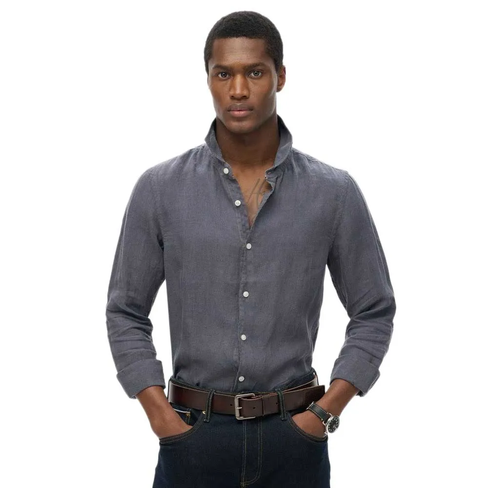 

Рубашка Superdry Vacation Linen, серый