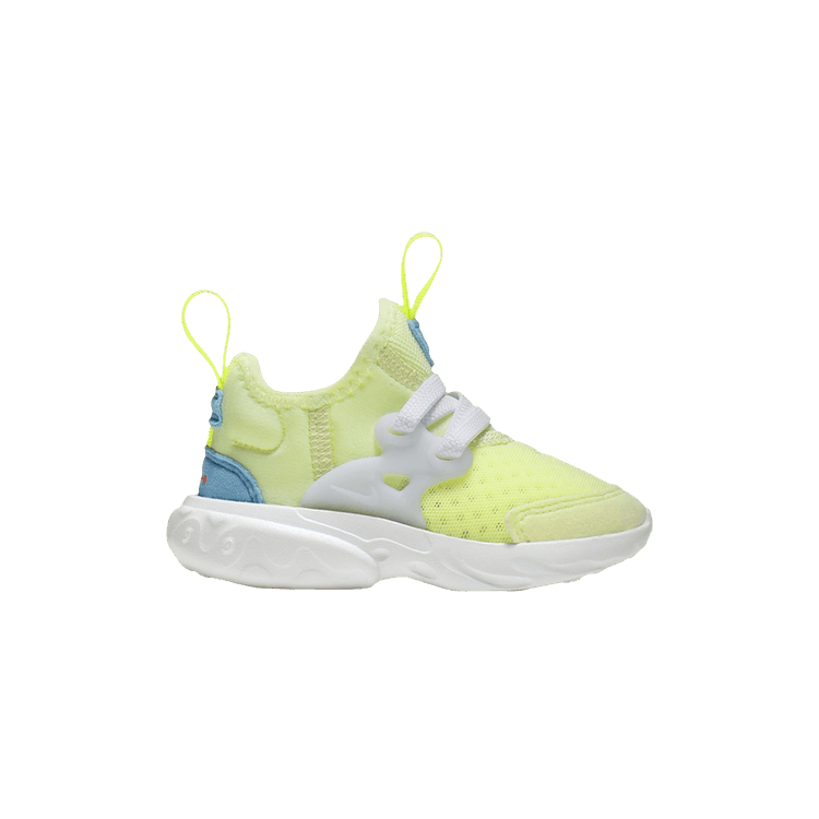 

Кроссовки Nike React Presto TD 'Barely Volt', желтый