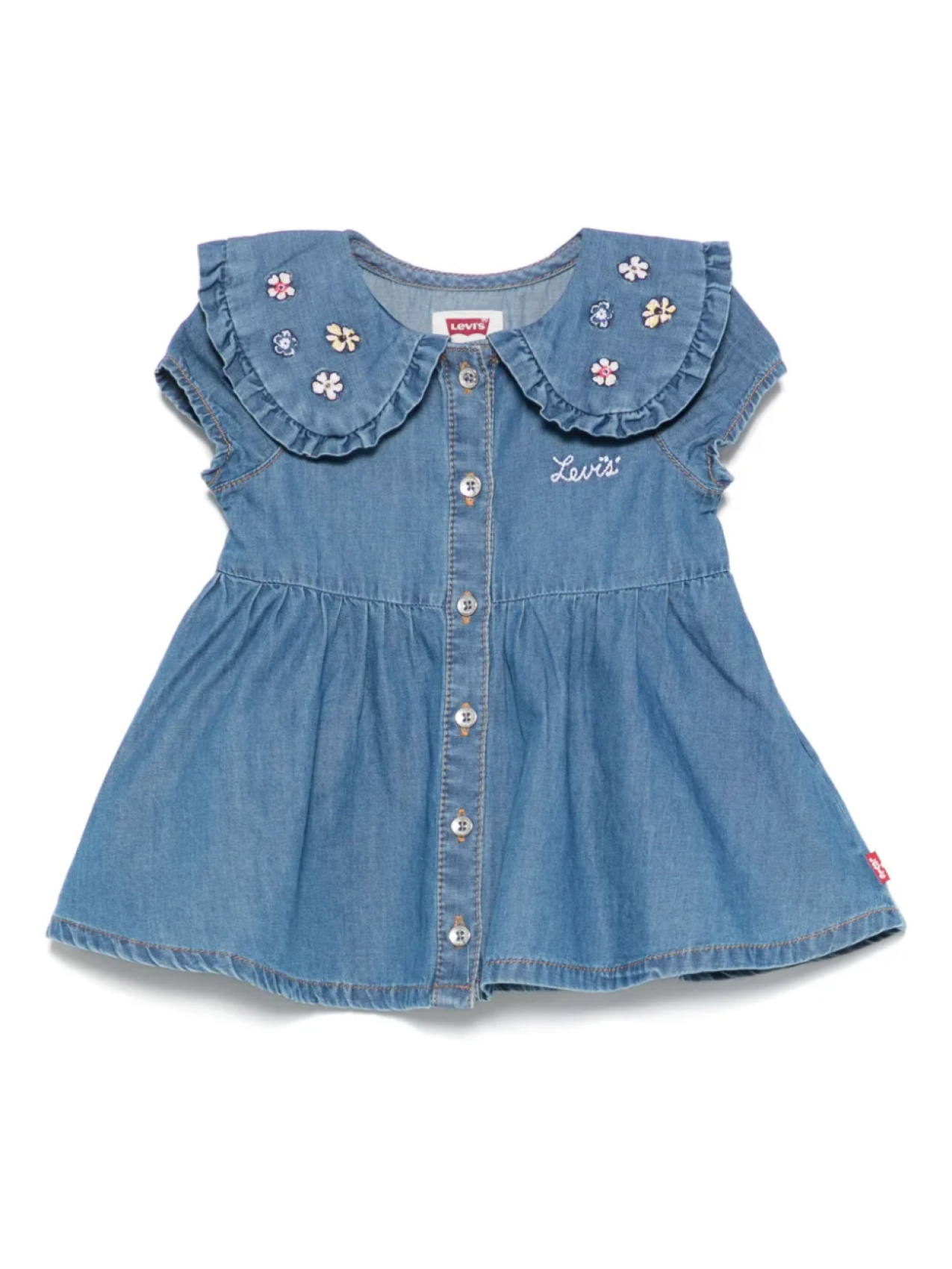 

Комплект джинсового платья Levi's Kids, синий