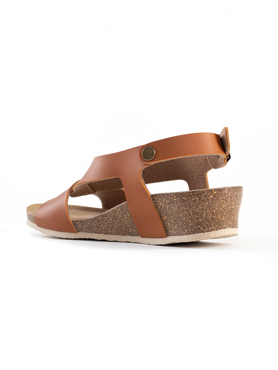 Босоножки на высоком каблуке Bayton Sandals Salamanque, коричневый — фото 3