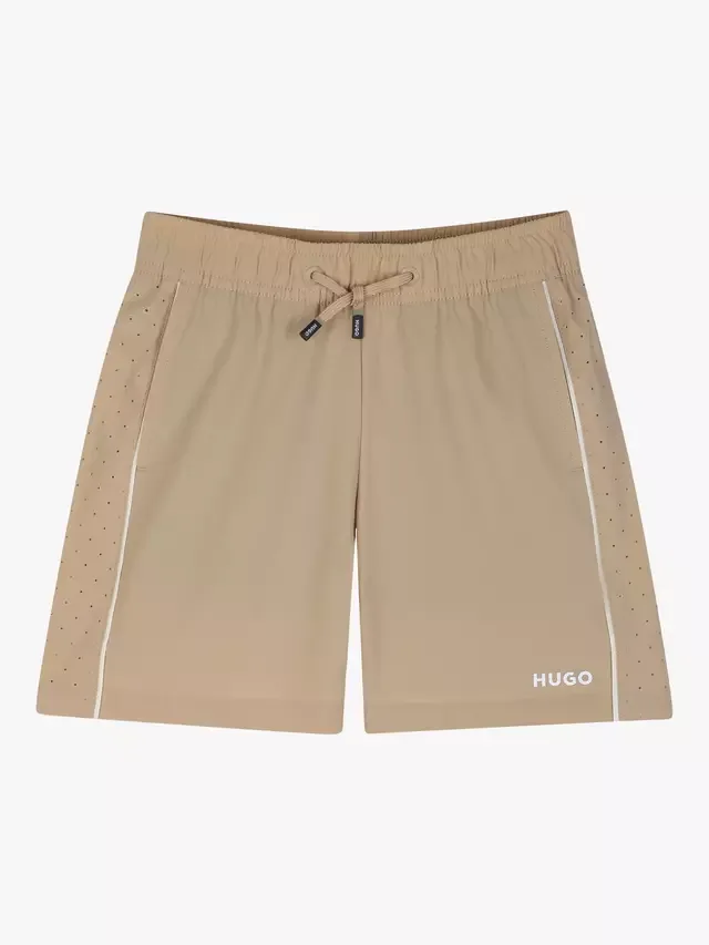 Детские спортивные шорты HUGO BOSS, Stone