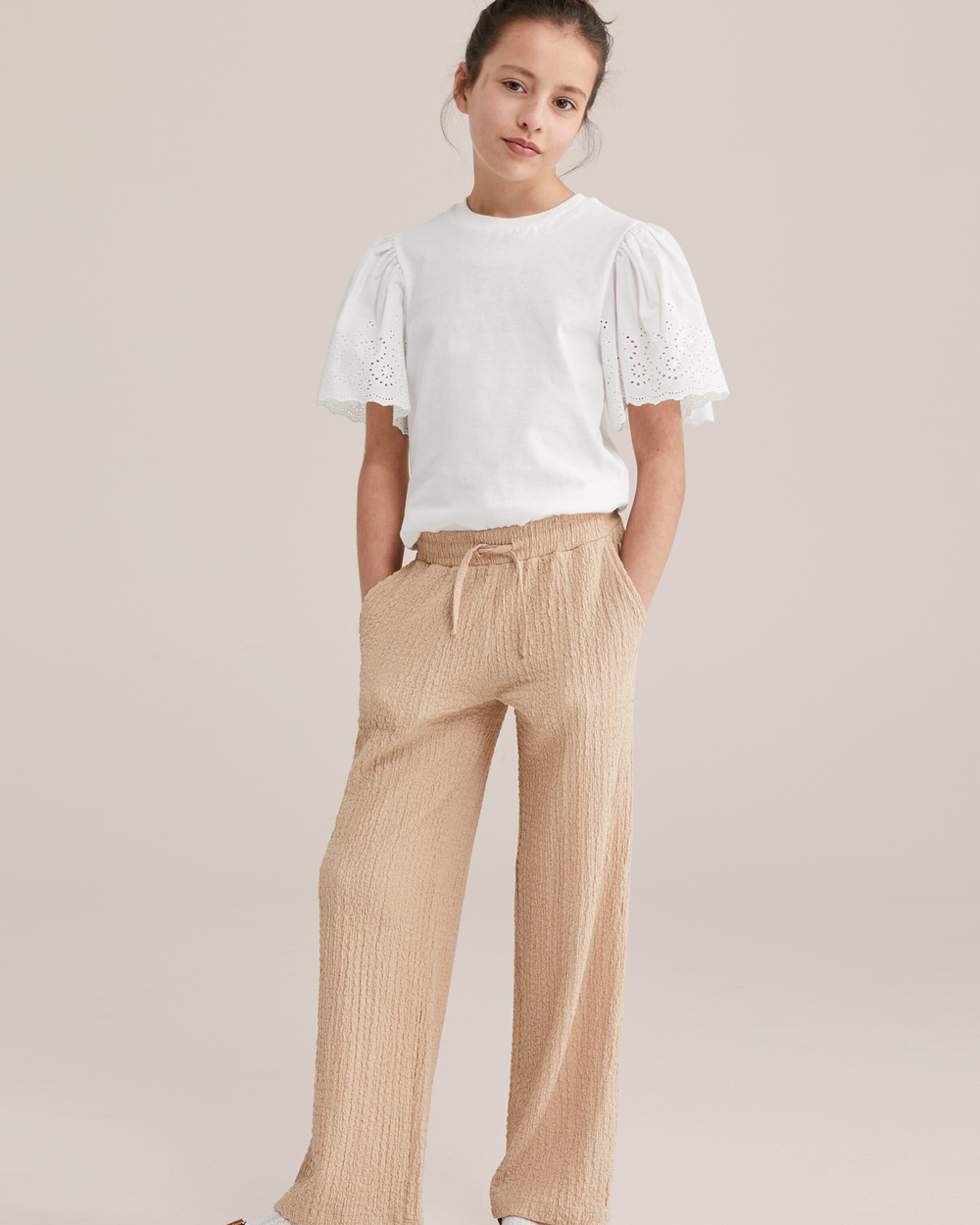 WE Fashion Футболка в цвете Off White — фото 4
