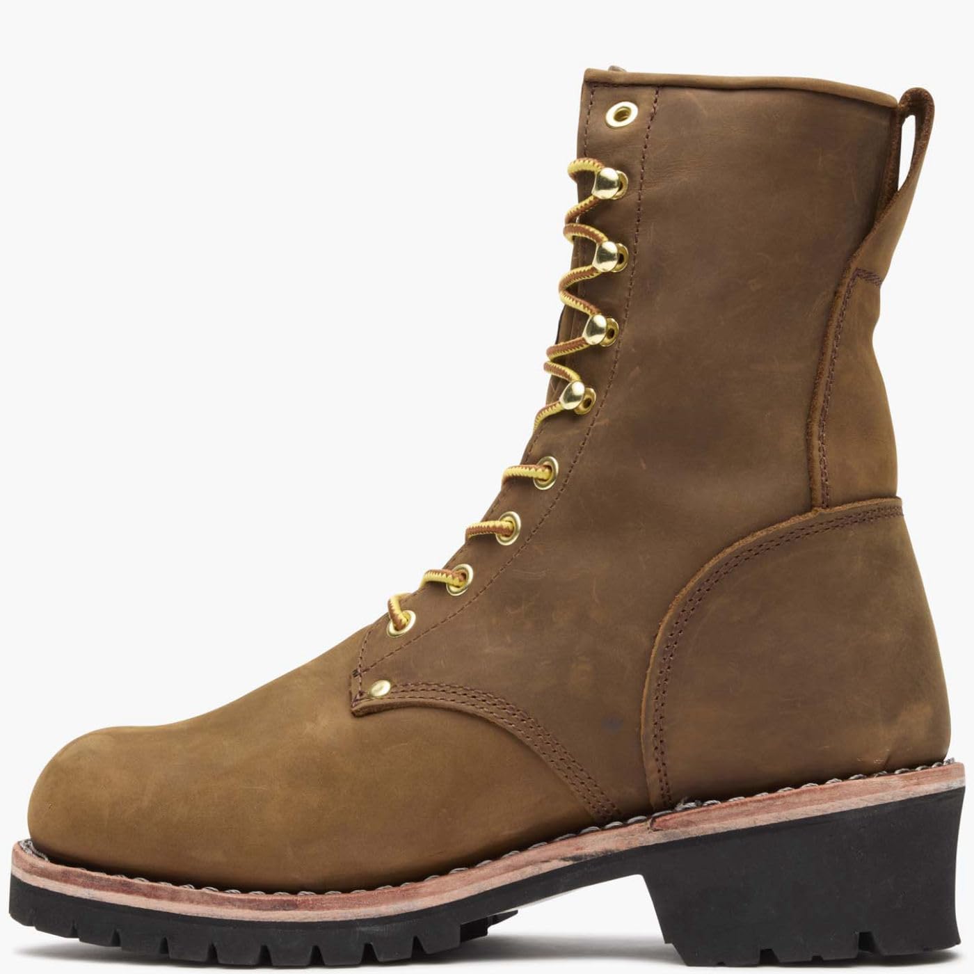 Мужские ботинки Georgia Boot 400 г с утеплителем для лесоруба, коричневый — фото 4