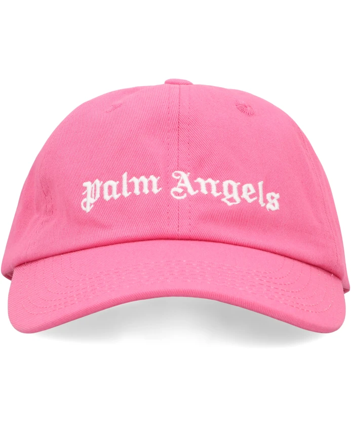 

Классическая кепка с логотипом Palm Angels, розовый