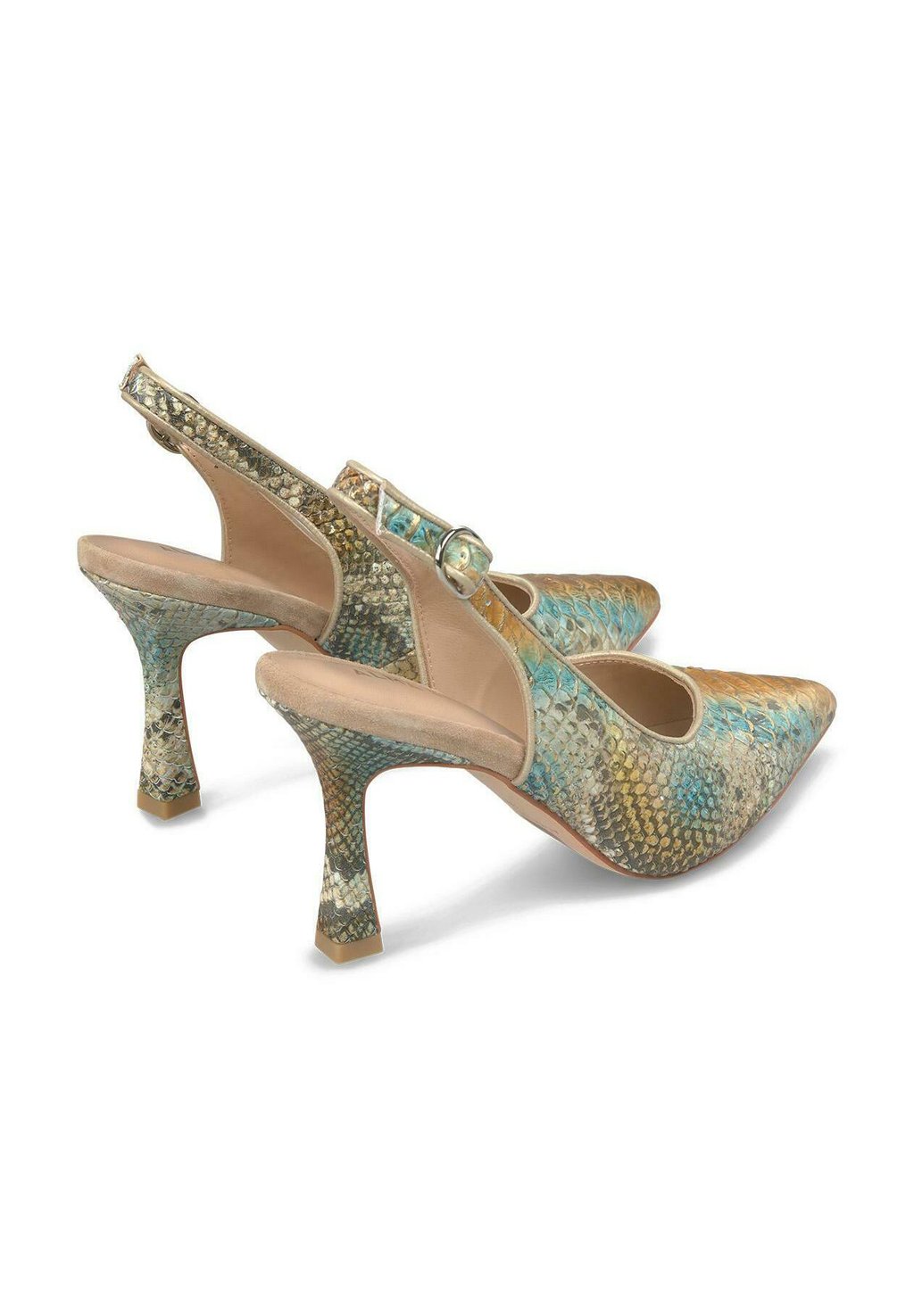 Классические туфли на каблуке High heeled sandals Alma en Pena, цвет Bronce — фото 4