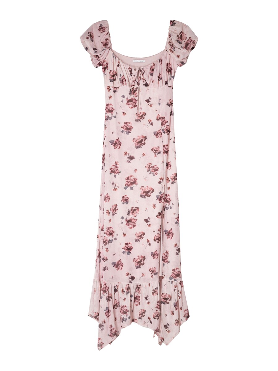 

Платье Bershka ABULLONADA, цвет Rose/Powder