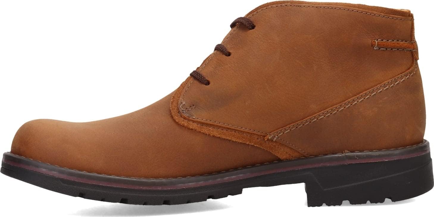 Мужские водонепроницаемые ботинки Clarks Morris Peak, темно-коричневый — фото 3