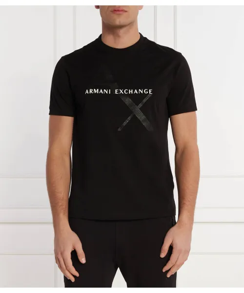

Футболка Regular fit Armani Exchange, черный