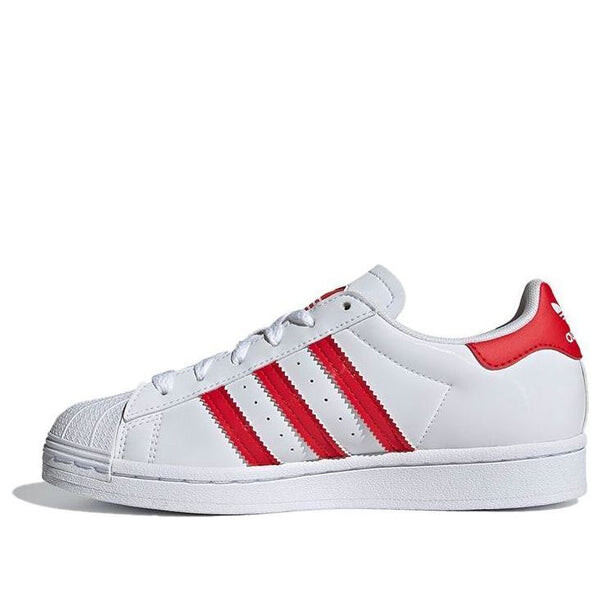 

Кроссовки суперзвезда j Adidas, белый