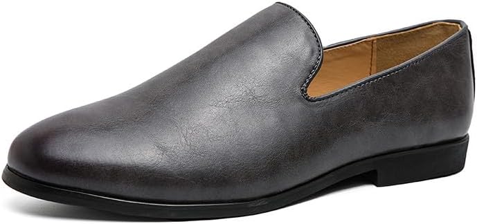 

Мужские лоферы Santimon, повседневные слипоны, модные туфли для делового и вечернего образа, серый