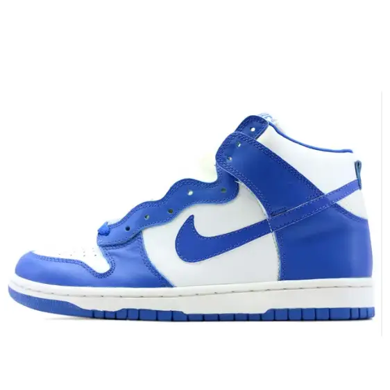 

Кроссовки dunk high le 'white royal blue' Nike, белый