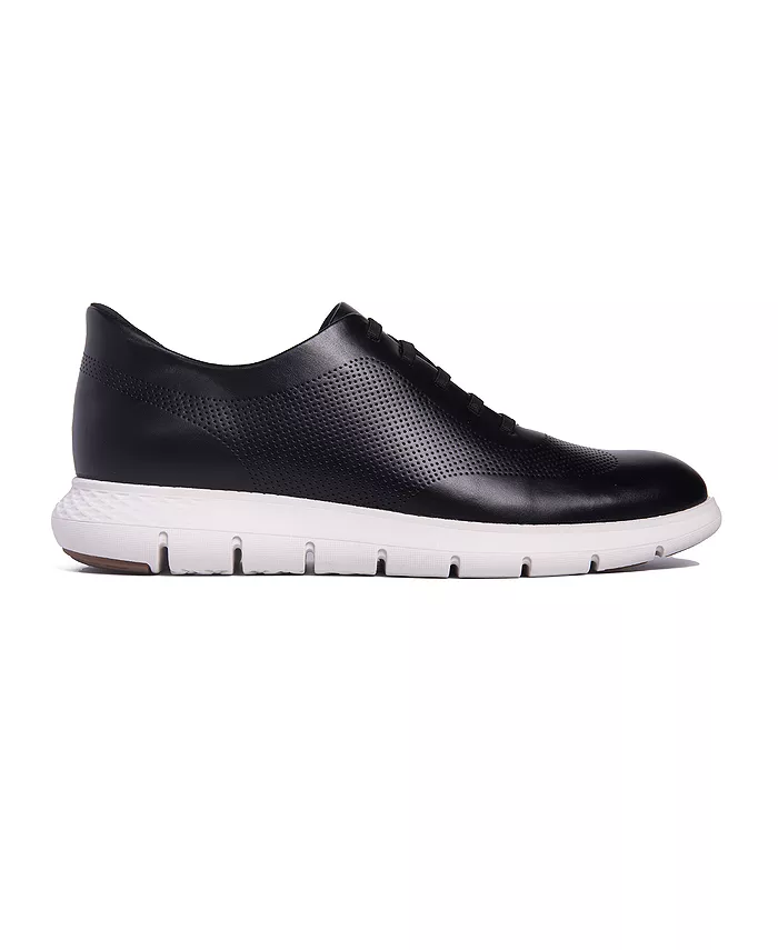 Мужские оксфорды Gold Street Hands-Free Slip On Technology из легкой кожи Marc Joseph New York, черный — фото 4