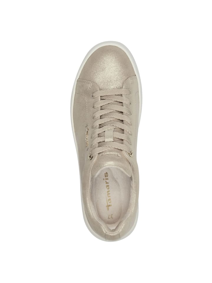 Кроссовки на шнуровке Tamaris Sneaker, цвет CHAMPAGNE — фото 2