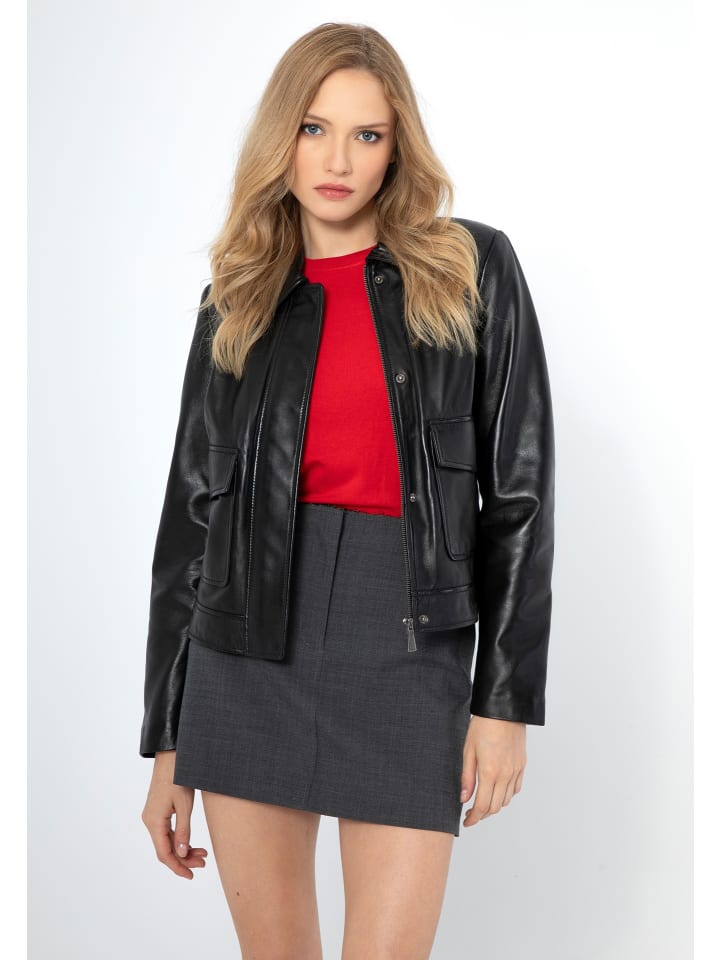 

Кожаная куртка Wittchen Jacket, черный
