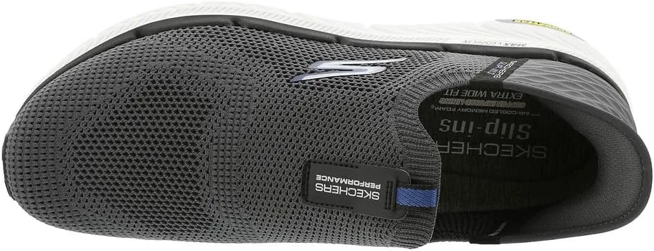 Мужские слипоны Skechers Max Cushioning Premier 2.0, черный — фото 2