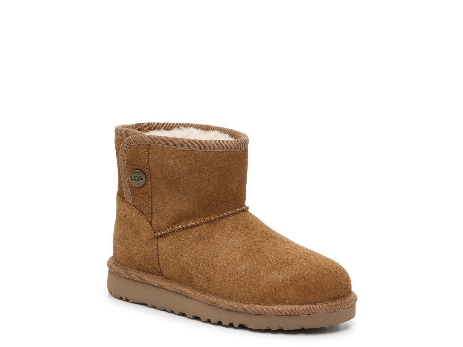 

Ботинки детские Ugg Jona на шерстяной подкладке, коричневый
