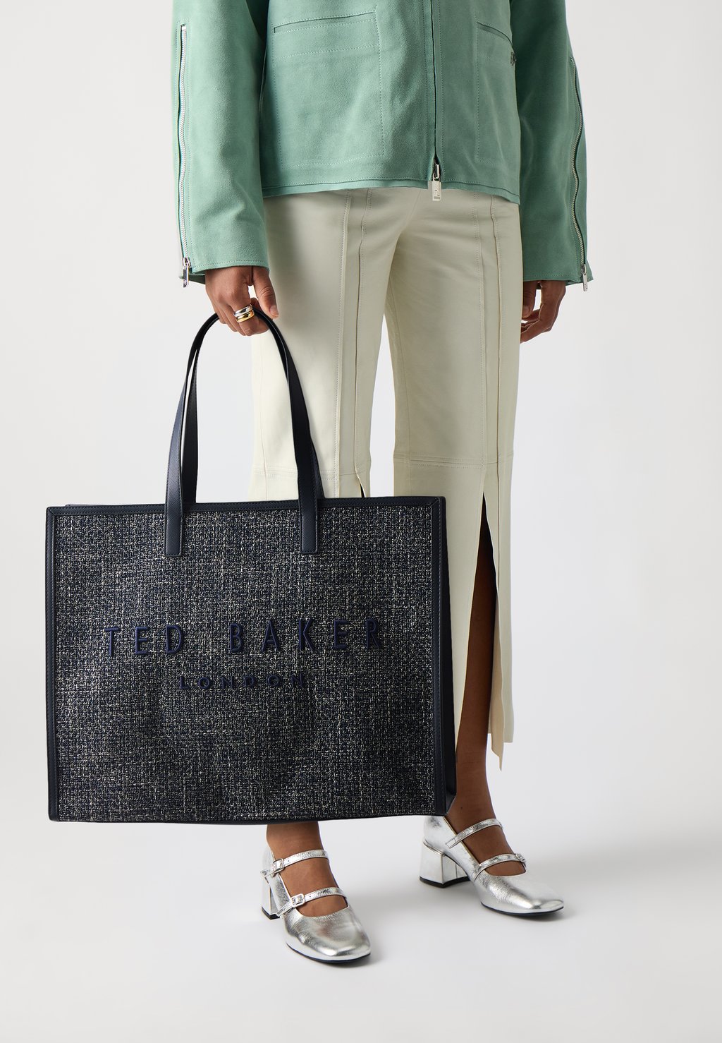 

Сумка-тоут TWEEKON Ted Baker, темно-синий
