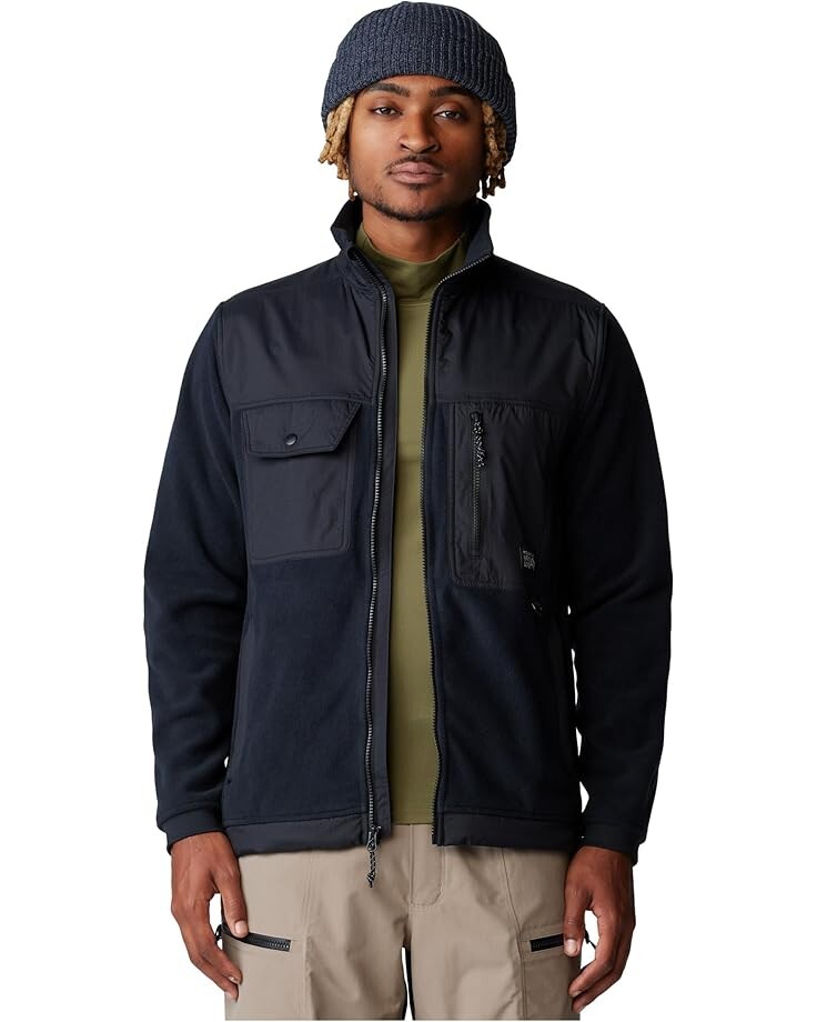 

Куртка Mountain Hardwear First Tracks Fleece Full Zip Jacket, черный