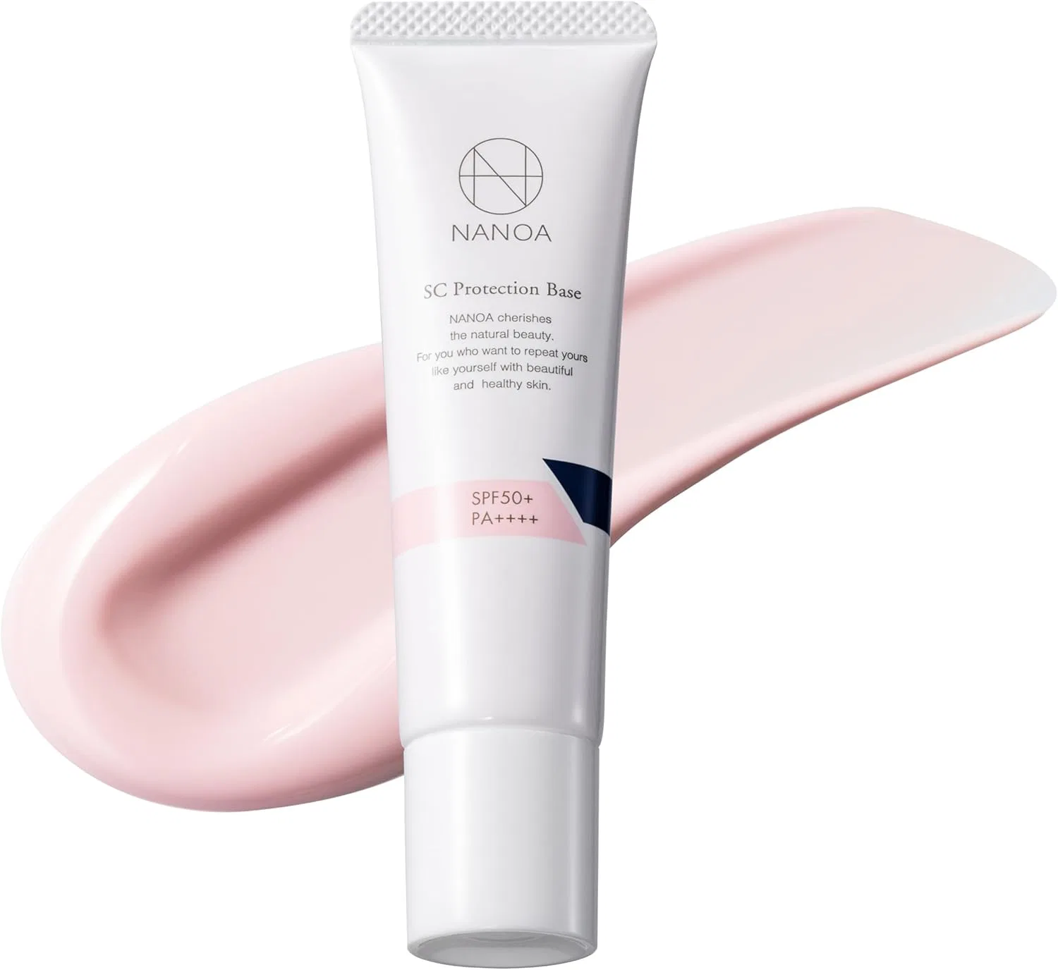 Солнцезащитный праймер NANOA с тонирующим эффектом, SPF50+ PA++++, розовый, 30 г
