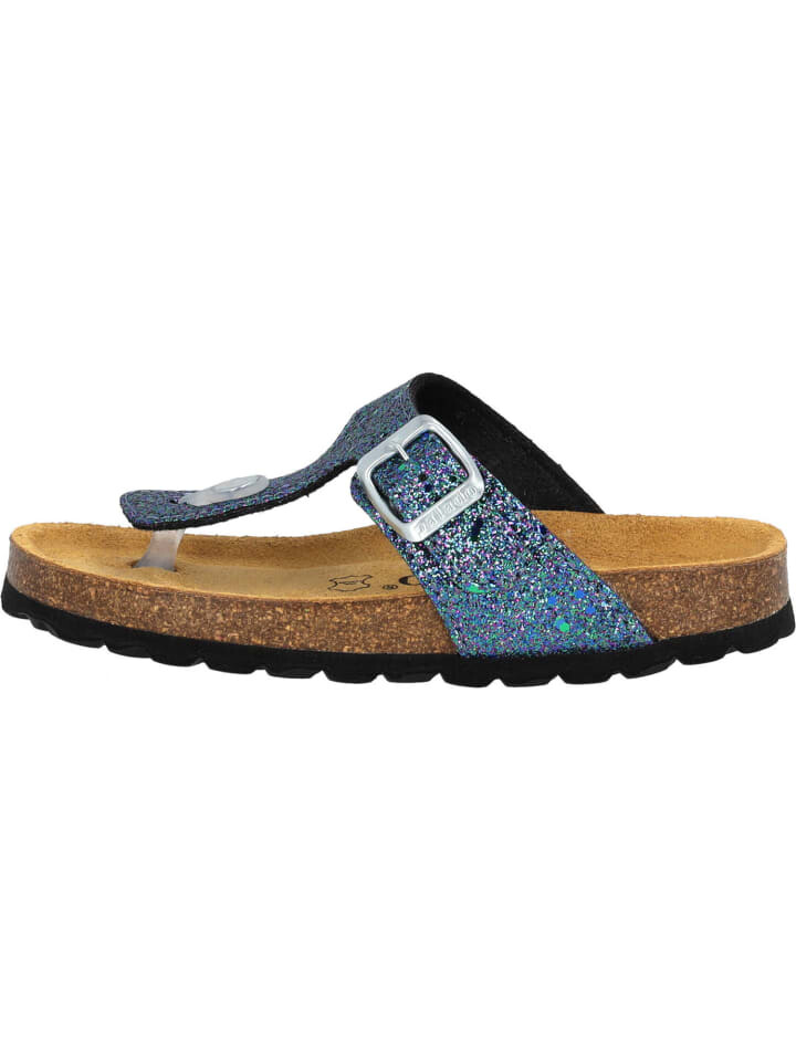 

Шлепки palado, цвет blau glitter