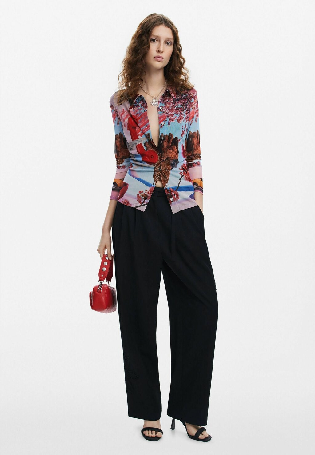

Блузка на пуговицах M. CHRISTIAN LACROIX Desigual, мультиколор