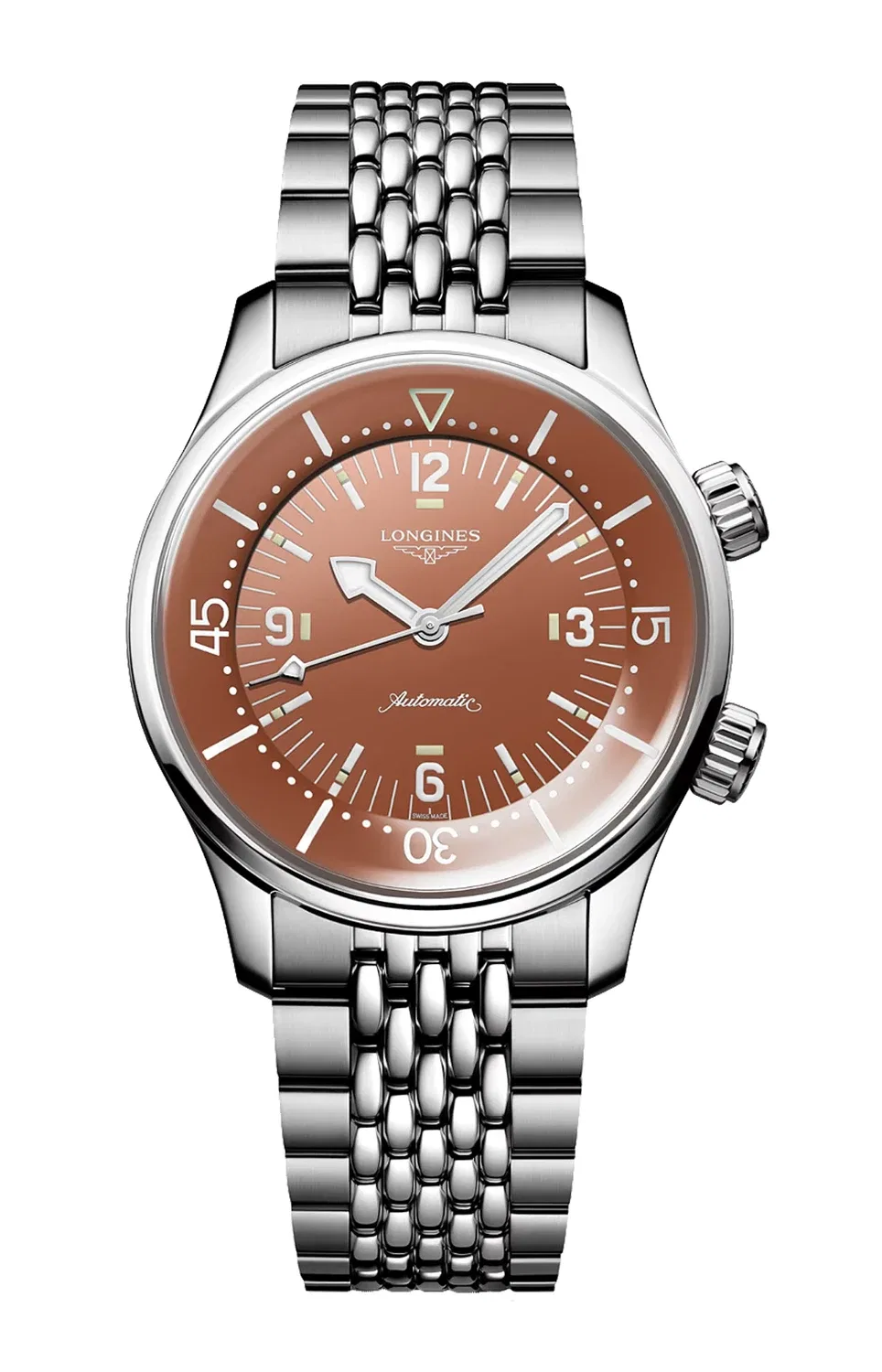 Лонжин Легенда Дайвер 39 мм - L3.764.4.96.6 LONGINES, золотой