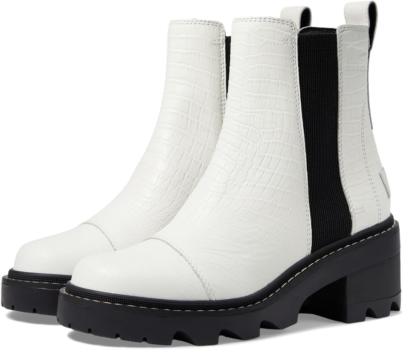 

Ботинки SOREL Joan Now Chelsea, цвет Sea Salt/Black