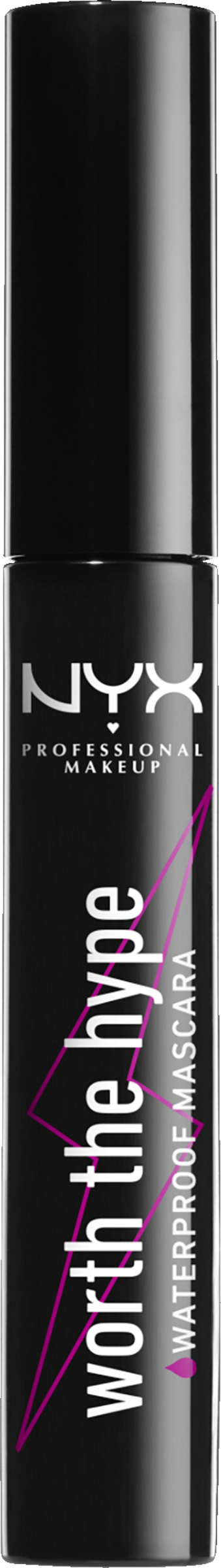 

Тушь для ресниц NYX Professional MakeUp Worth The Hype Waterproof Mascara Black