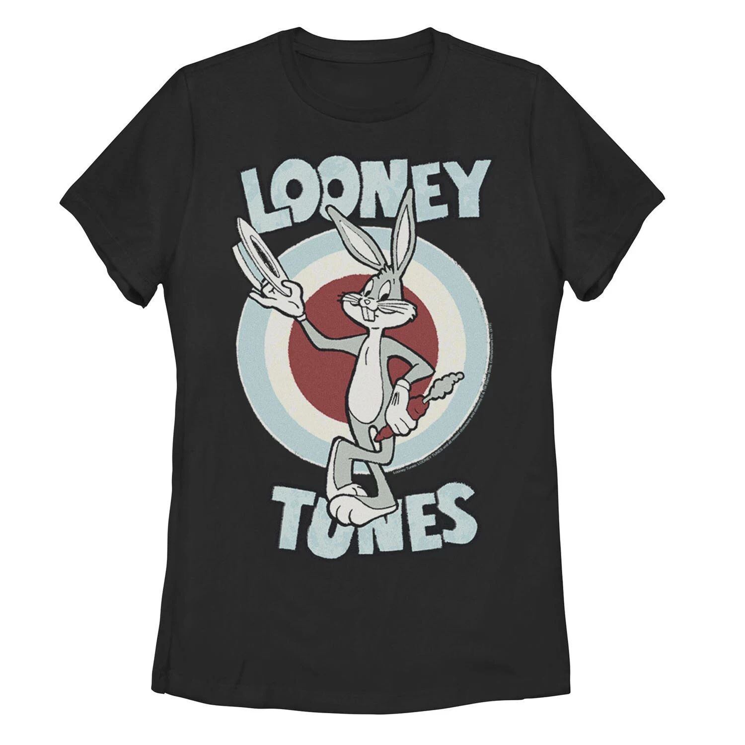 

Детская футболка Looney Tunes Bugs Bunny с круглым портретом Licensed Character