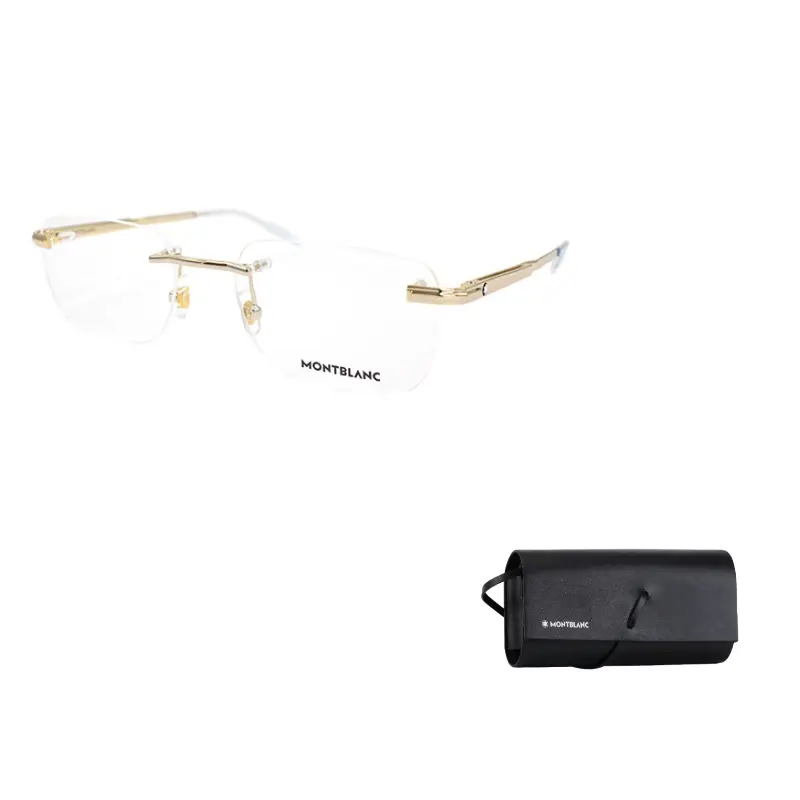 

MONTBLANC Очки с прямоугольной оправой, Gold