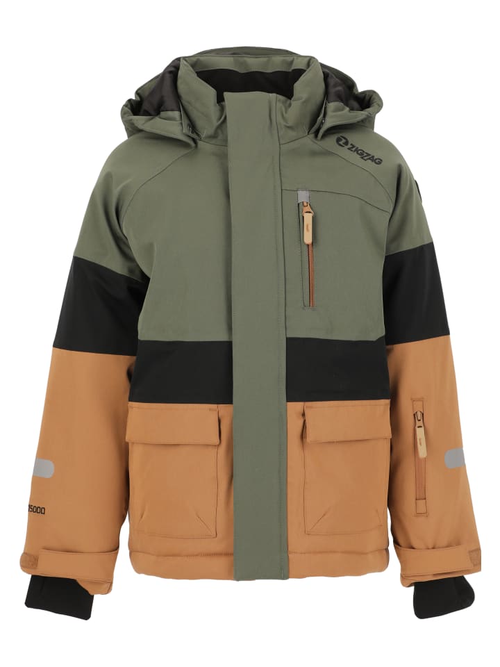 

Куртка для лыж и сноуборда Zigzag Skijacke Taylora, цвет 3048 Beetle
