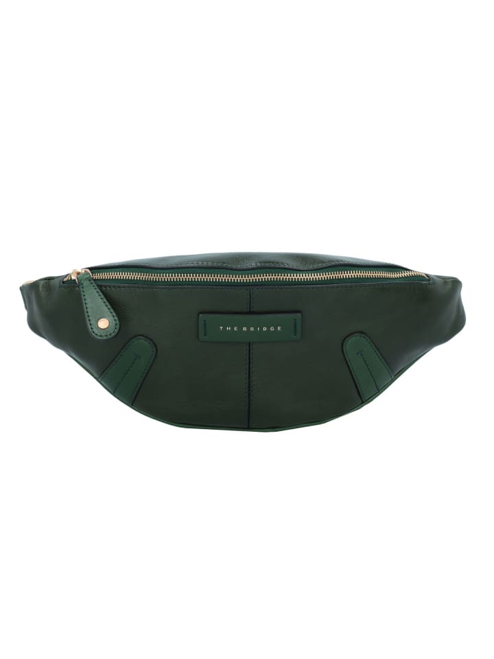 

Наплечная сумка The Bridge Flavia Gürteltasche Leder 39 cm, цвет verde inglese