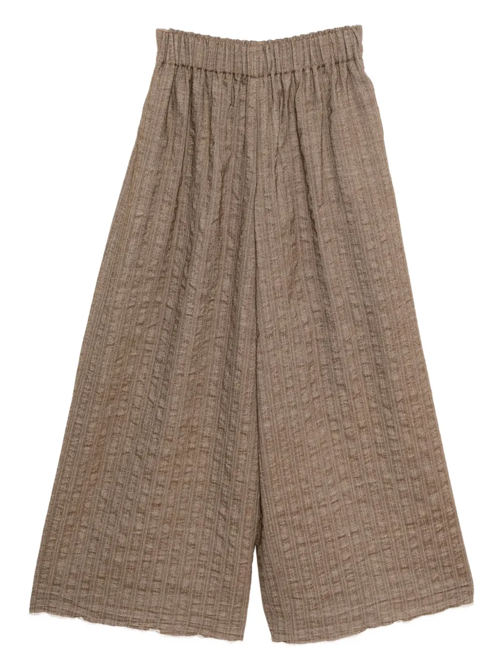 

Текстурированные широкие брюки Uma Wang, нейтральный