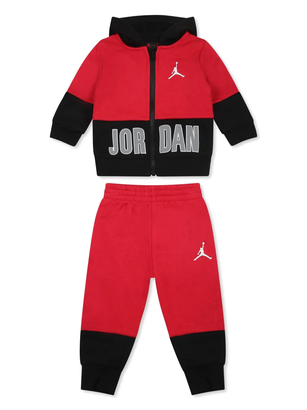

Спортивный костюм с принтом Jordan Kids, красный