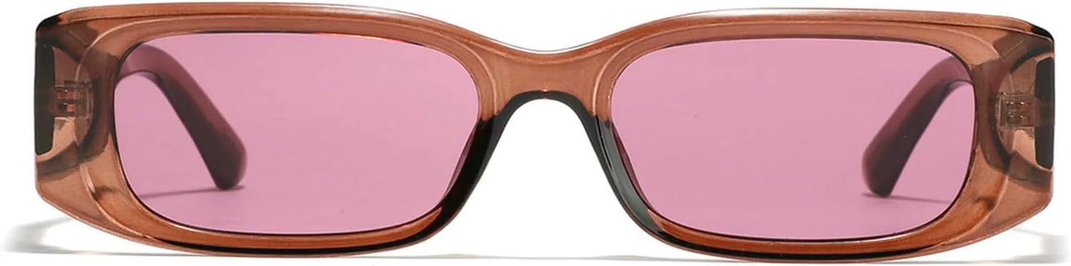 

Солнцезащитные очки Willochra овальной формы для женщин и мужчин. Модные, роскошные, маленькие, узкие, прямоугольные. Винтажные, панк-очки для женщин, Red