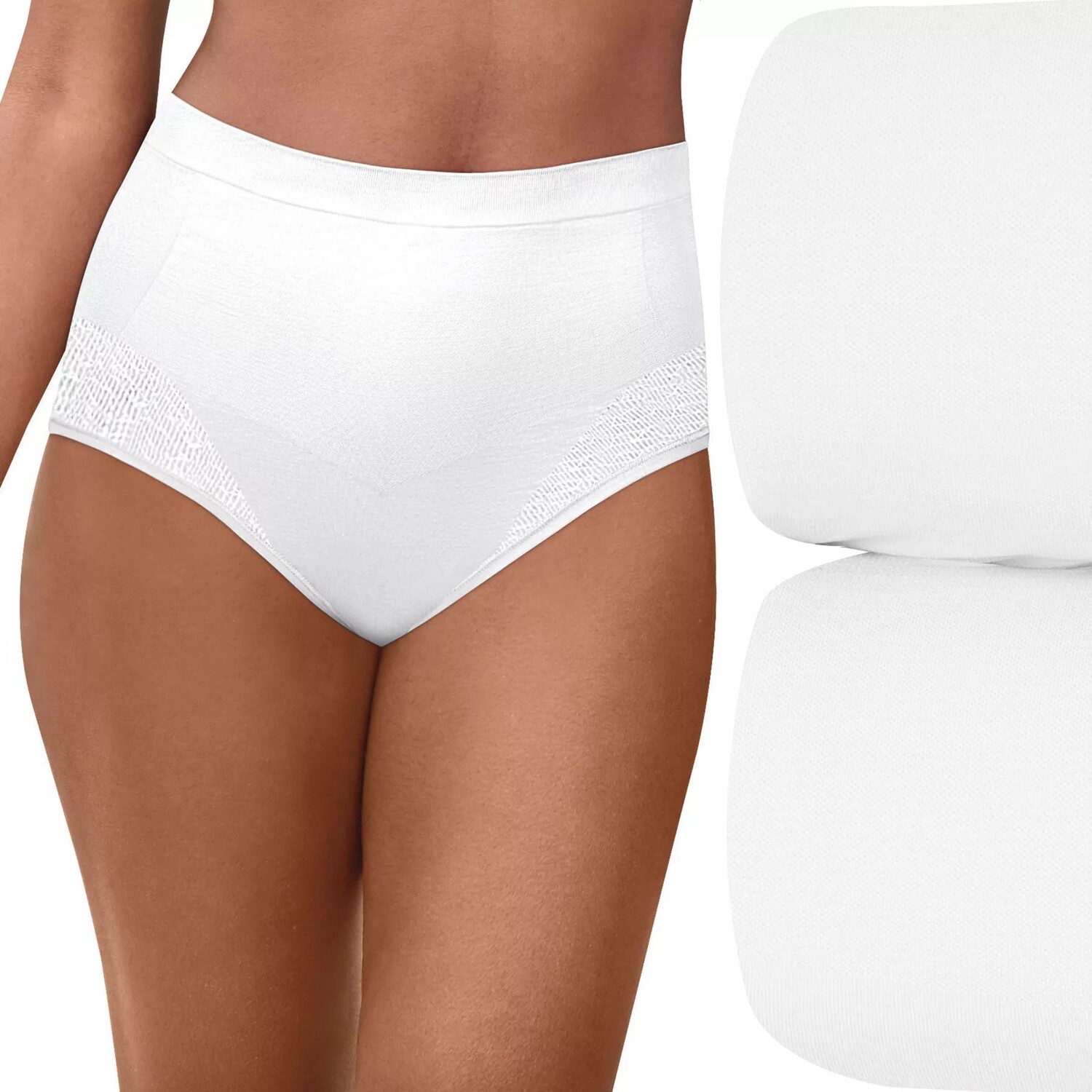 

Женские трусики Bali Comfort Revolution, комплект из 2 трусов с твердым контролем DF0048 Bali