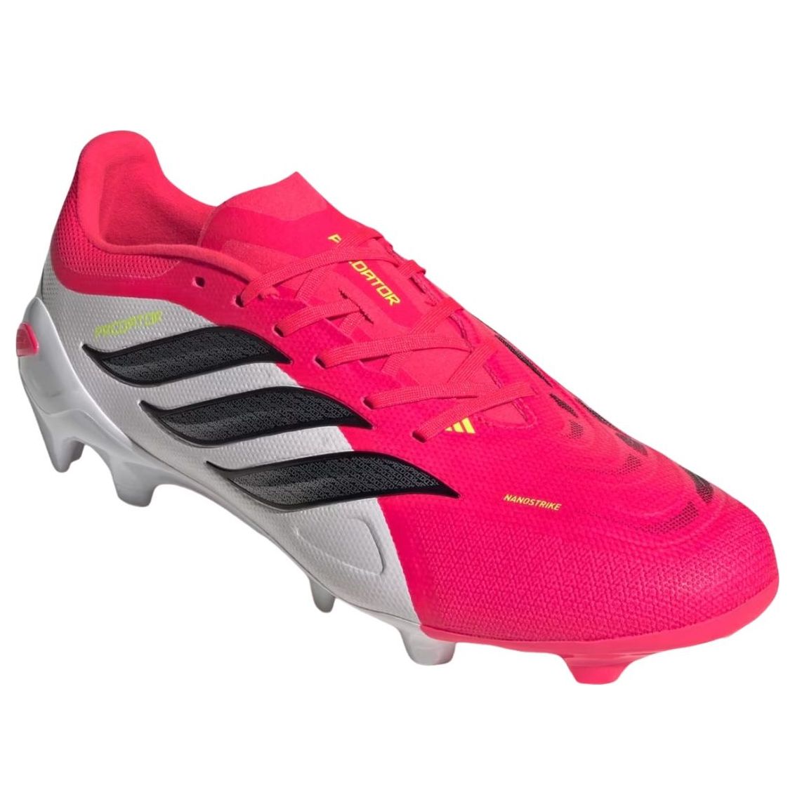 Футбольные бутсы Adidas Predator League FG 'Lucid Red Cloud White' — фото 4
