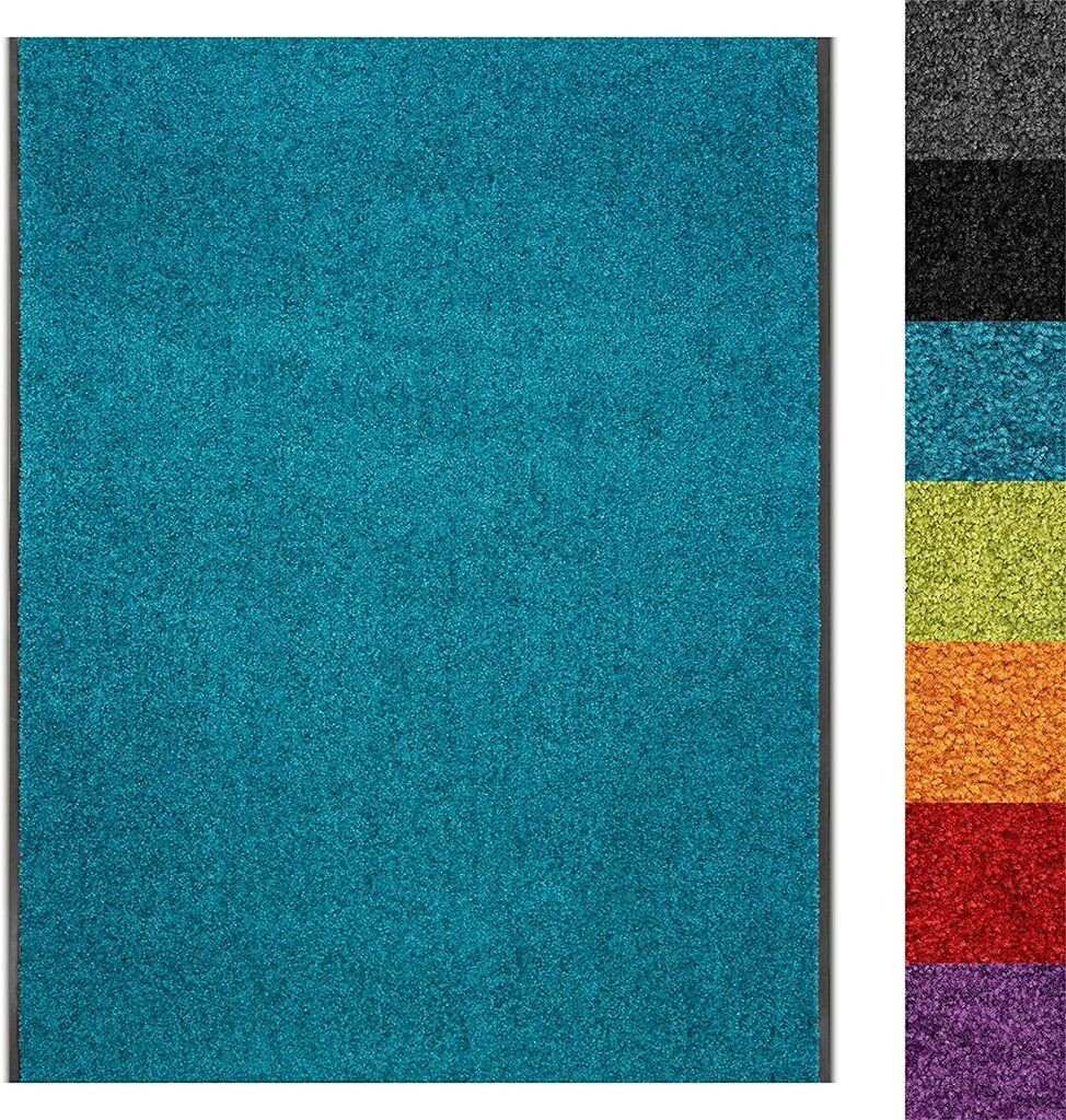 

Коврик для сбора грязи Use&Wash Бирюзовый 27 вырез 200x250 см Floordirekt