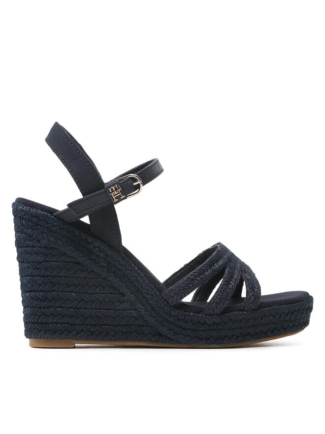 

Эспадрильи Essential Basic Wedge Sandal Tommy Hilfiger, темно-синий